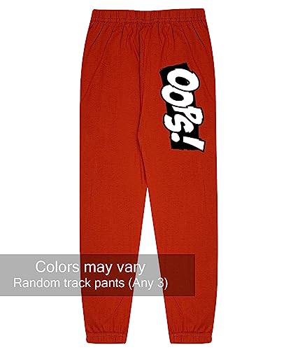 Boy's Cotton Track Pants Random Prints  (Pack of 3)