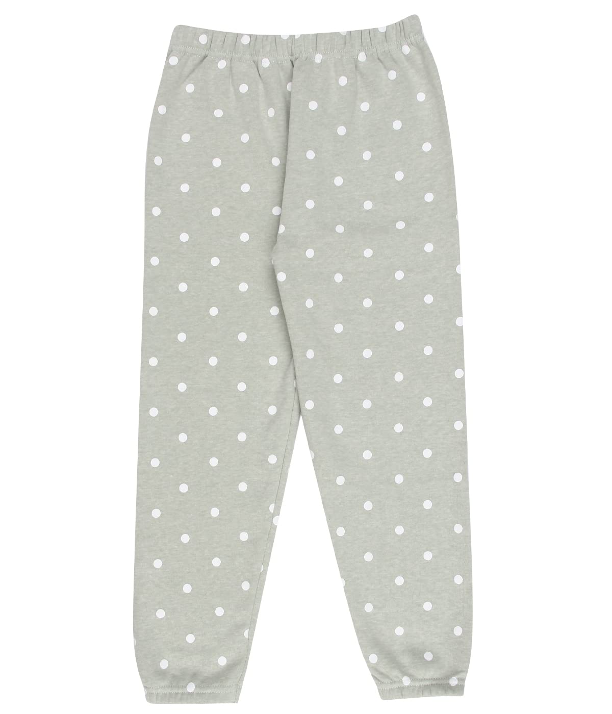 Polka Cotton Printed Blue/Grey Pant for Girls (Pack of 2)