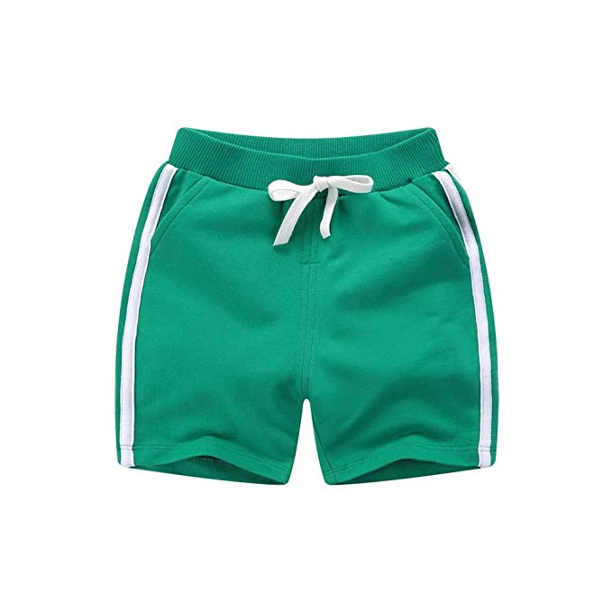 Kids Unisex Cotton Solid Shorts V1 Multicolor (Pack of 3)