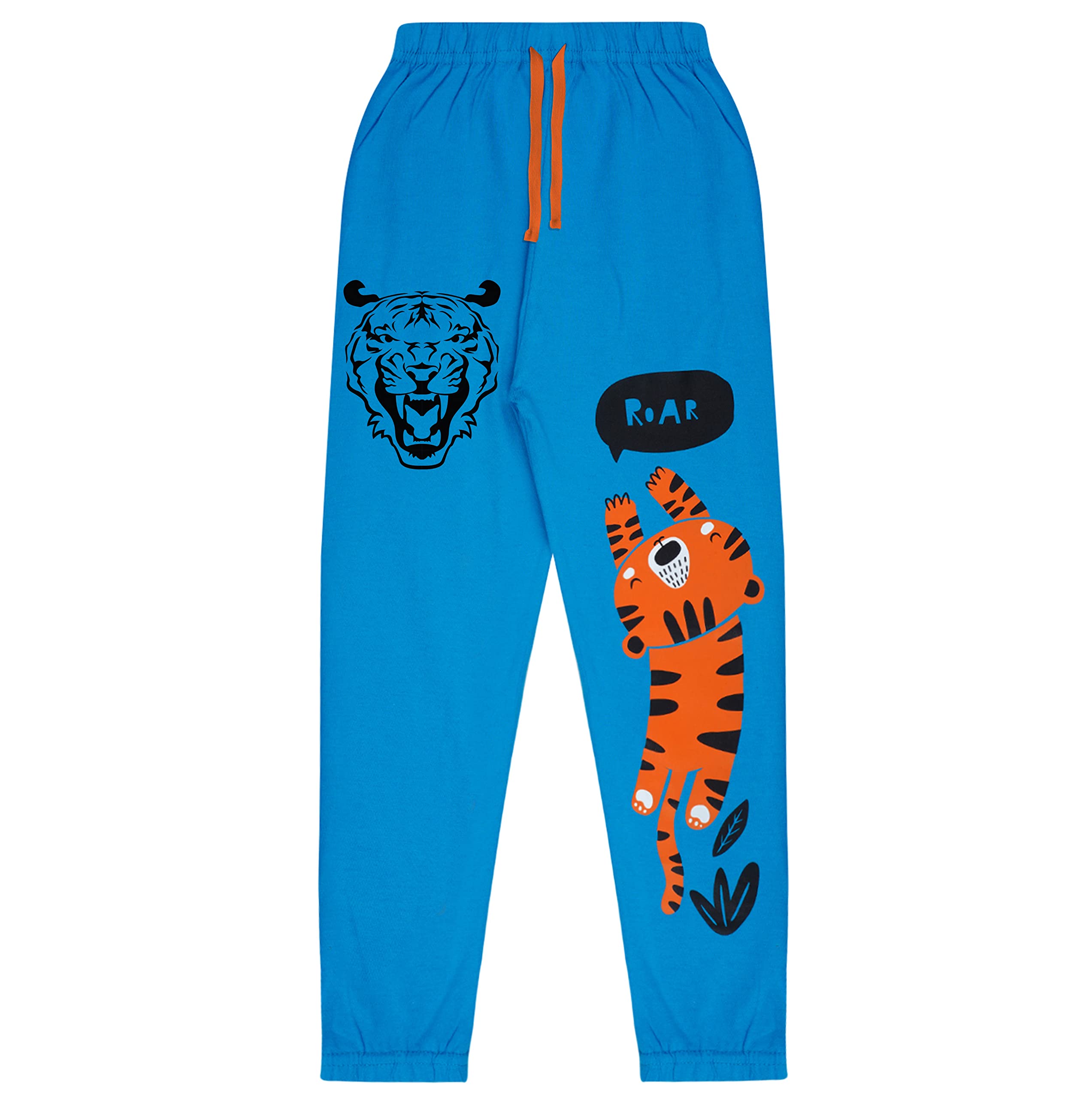 Boy's Cotton Regular Fit Track Pant - Multicolor(Pack of 2)